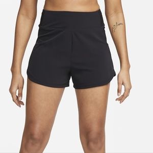 Nike Women's Dri-FIT Bliss High-Waisted 3" Brief-Lined Shorts